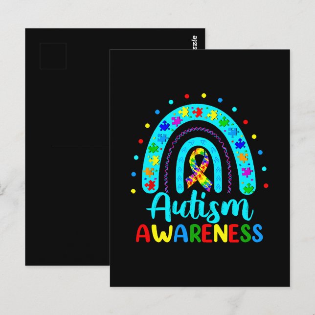 Autism Awareness Postcard (Front/Back)