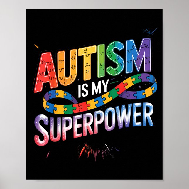 Autism awareness  poster (Front)