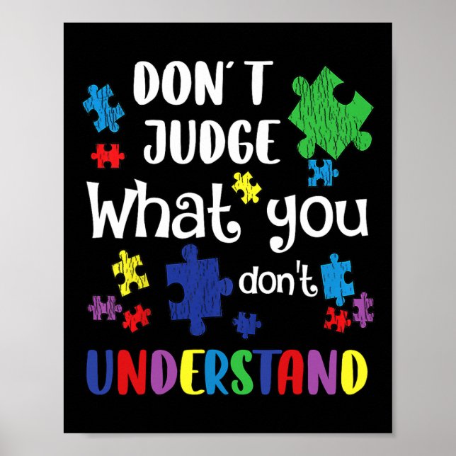 Autism Awareness  Poster (Front)