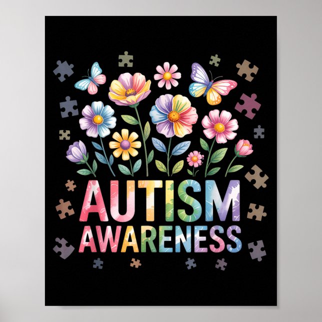 Autism awareness  poster (Front)
