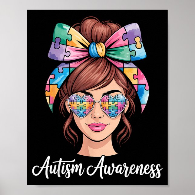 Autism awareness  poster (Front)