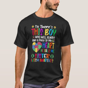 Autism Awareness Puzzle Autistic Autism Motivation T-Shirt