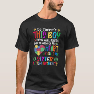 Autism Awareness Puzzle Autistic Autism Motivation T-Shirt