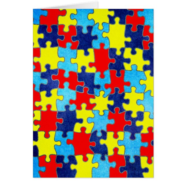 Autism Awareness-Puzzle by Shirley Taylor (Front)