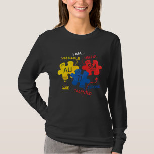 Autism Awareness Puzzle Chemical Element 1 T-Shirt