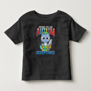 Autism Awareness Puzzle Cute Dino Autistic Kid Toddler T-Shirt