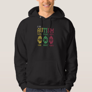 Autism Awareness Puzzle Periodic Table Elements Au Hoodie