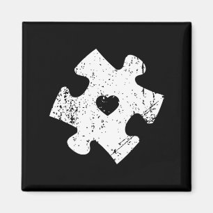 Autism Awareness Puzzle Piece Pocket Shirt Autisti Magnet