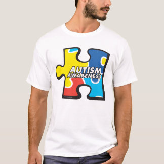 Autism Awareness Puzzle Piece T-shirt