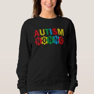Autism Awareness Puzzle Ribbon Proud Autism Nonno Sweatshirt