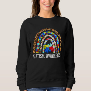 Autism Awareness Rainbow Men Women Kids Autism Sup Sweatshirt