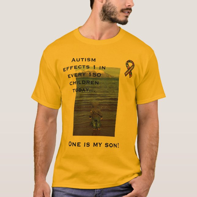 Autism Awareness - Read up! Stand Out! T-Shirt (Front)