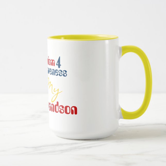 Autism Awareness Ringer Mug (Right)