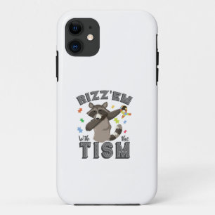 Autism Awareness Rizz'em with The Tism Opposum iPhone 11 Case