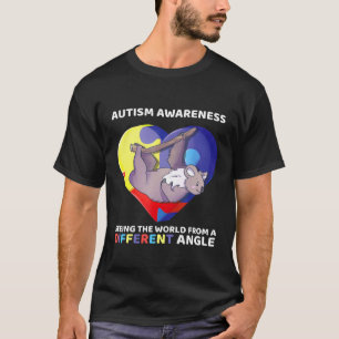 Autism Awareness Seeing The World Different Angle  T-Shirt