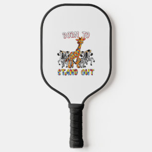 Autism Awareness Shirt Boys Born To Stand Out Gira Pickleball Paddle
