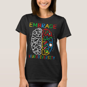 Autism Awareness Shirt Embrace Neurodiversity ADHD