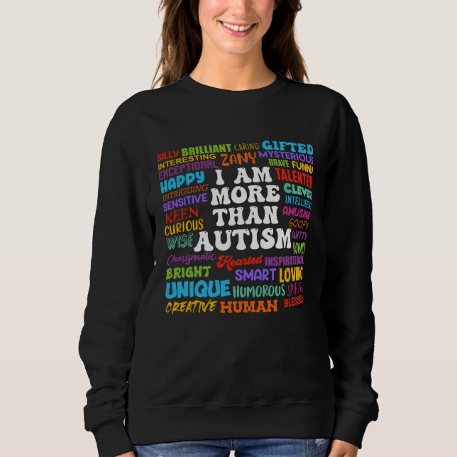 Autism Awareness Solidarity and Neurodiversity  2 Sweatshirt (Front)
