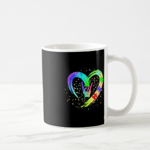 Autism Awareness Special Ed Teacher ASL Sign Langu Coffee Mug