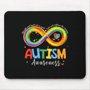 Autism Awareness Strength And Heart Set Us Apart 3 Mouse Pad