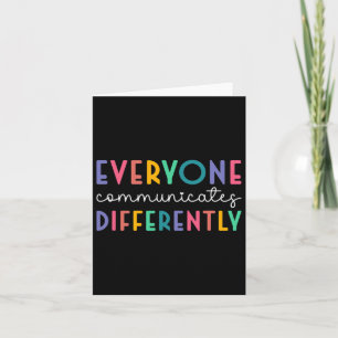 Autism Awareness Support1  Card