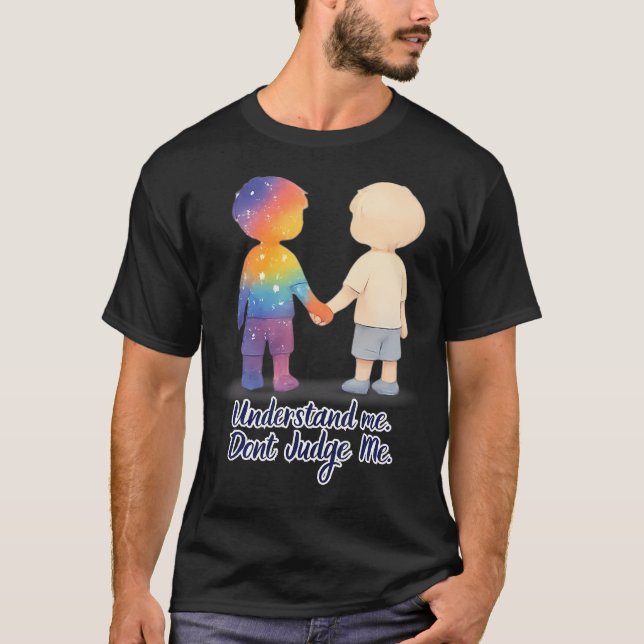 Autism Awareness Support And T-Shirt (Front)