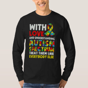 Autism Awareness Support Autism Kids For Mum Dad 1 T-Shirt