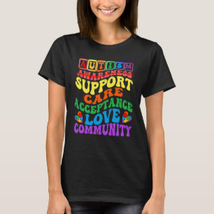Autism Awareness Support for Kids Boys Women & men T-Shirt