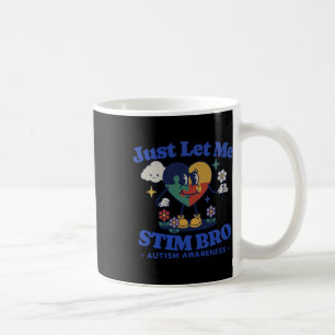 Autism Awareness Supportive Stimming Cute Butterfl Coffee Mug
