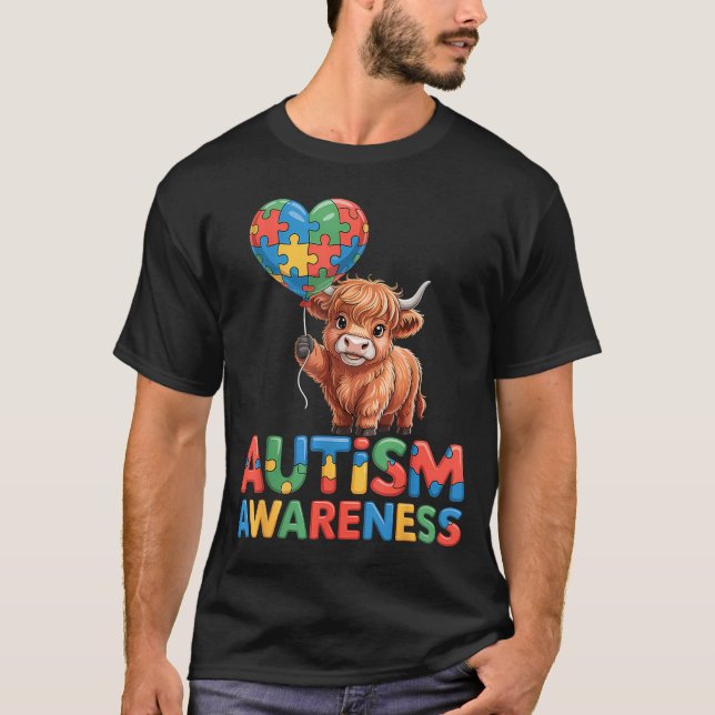 Autism awareness  T-Shirt (Front)