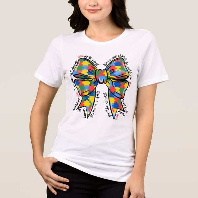 Autism Awareness T shirt  (Front)