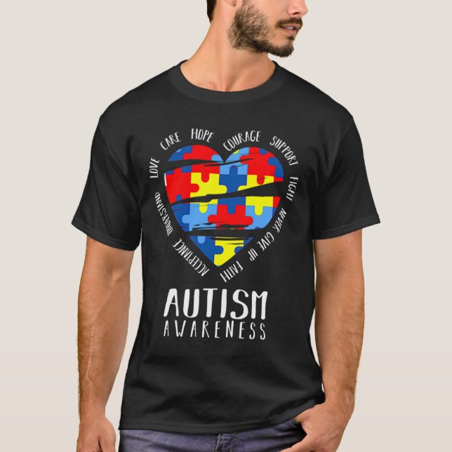 Autism Awareness               T-Shirt (Front)