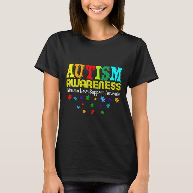 Autism Awareness                     T-Shirt (Front)