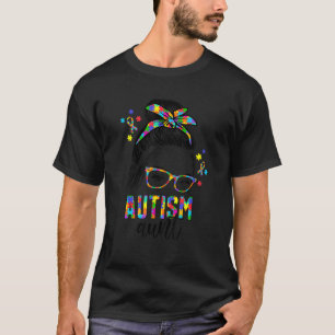 Autism Awareness T Shirt Autism Aunt Life Shirt Fo