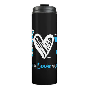 Autism Awareness T shirt - Autism Awareness Shirt Thermal Tumbler