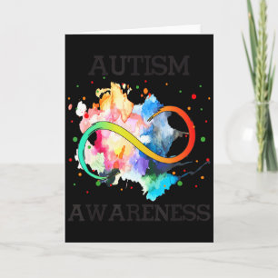 Autism Awareness T Shirt Card