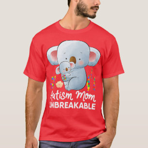 Autism Awareness Teacher Classroom Koala Bear Auti T-Shirt