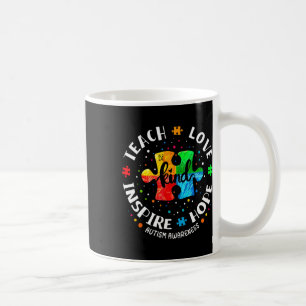 Autism Awareness Teacher Shirt Autism Awareness Me Coffee Mug