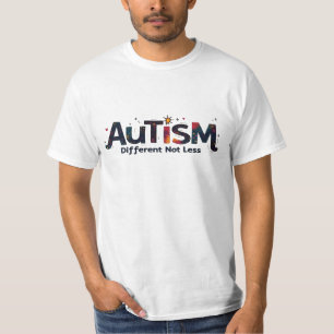 Autism Awareness Tee – 'Different, Not Less