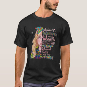 Autism Awareness They Whispered To Her Autism Gran T-Shirt