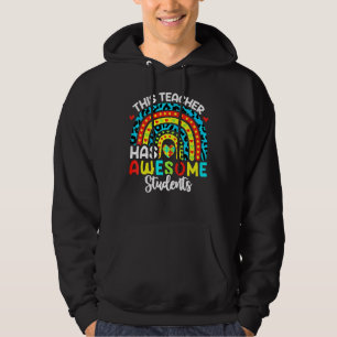 Autism Awareness This Teacher Has Awesome Students Hoodie