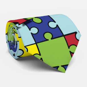 Autism Awareness Tie