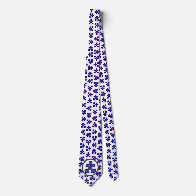 Autism Awareness Tie (Front)