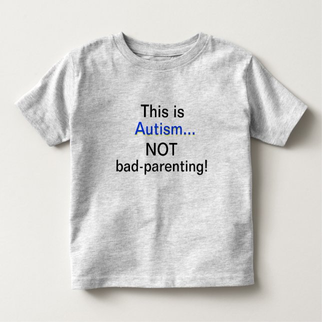 Autism Awareness Toddler T-Shirt (Front)