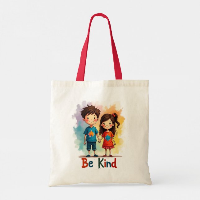 Autism Awareness -  Tote Bag (Back)