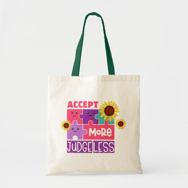 Autism Awareness Tote Bag (Front)