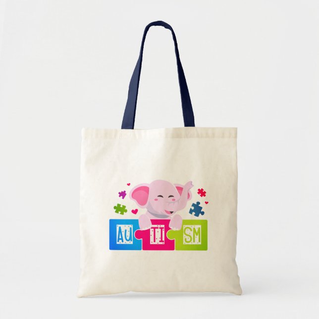 Autism Awareness -  Tote Bag (Front)