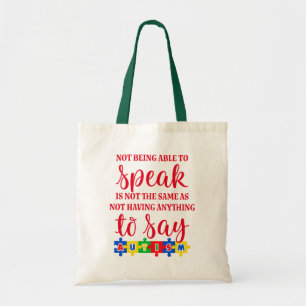 Autism Awareness Tote Bag