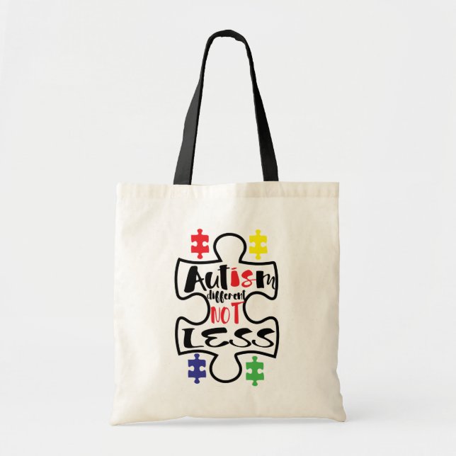 Autism Awareness -  Tote Bag (Front)