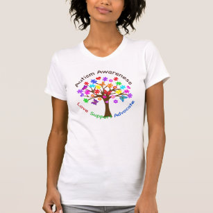 Autism Awareness Tree T-Shirt